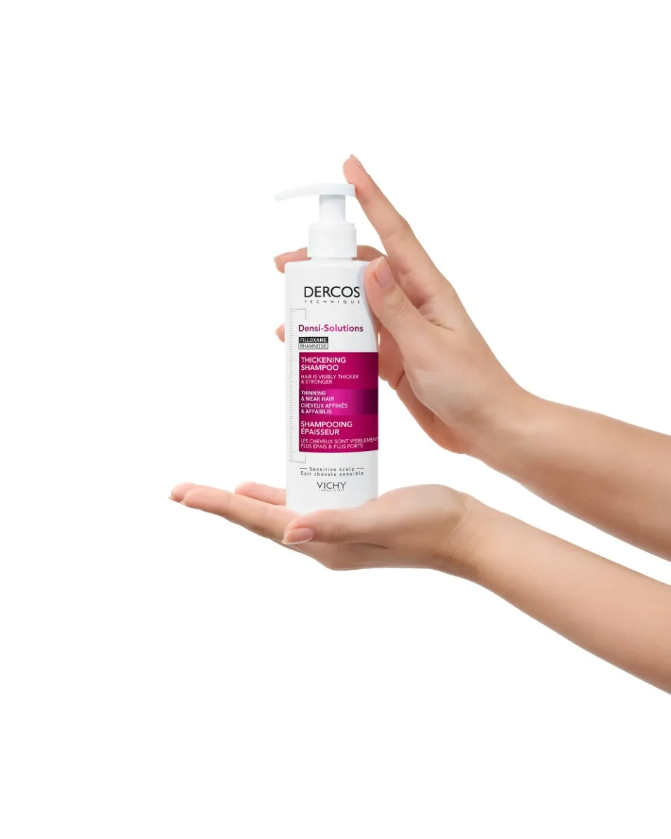 VICHY Dercos Densi-Solutions Zhusťujúci šampón pre rednúce a slabé vlasy 250 ml 1×250 ml, šampón