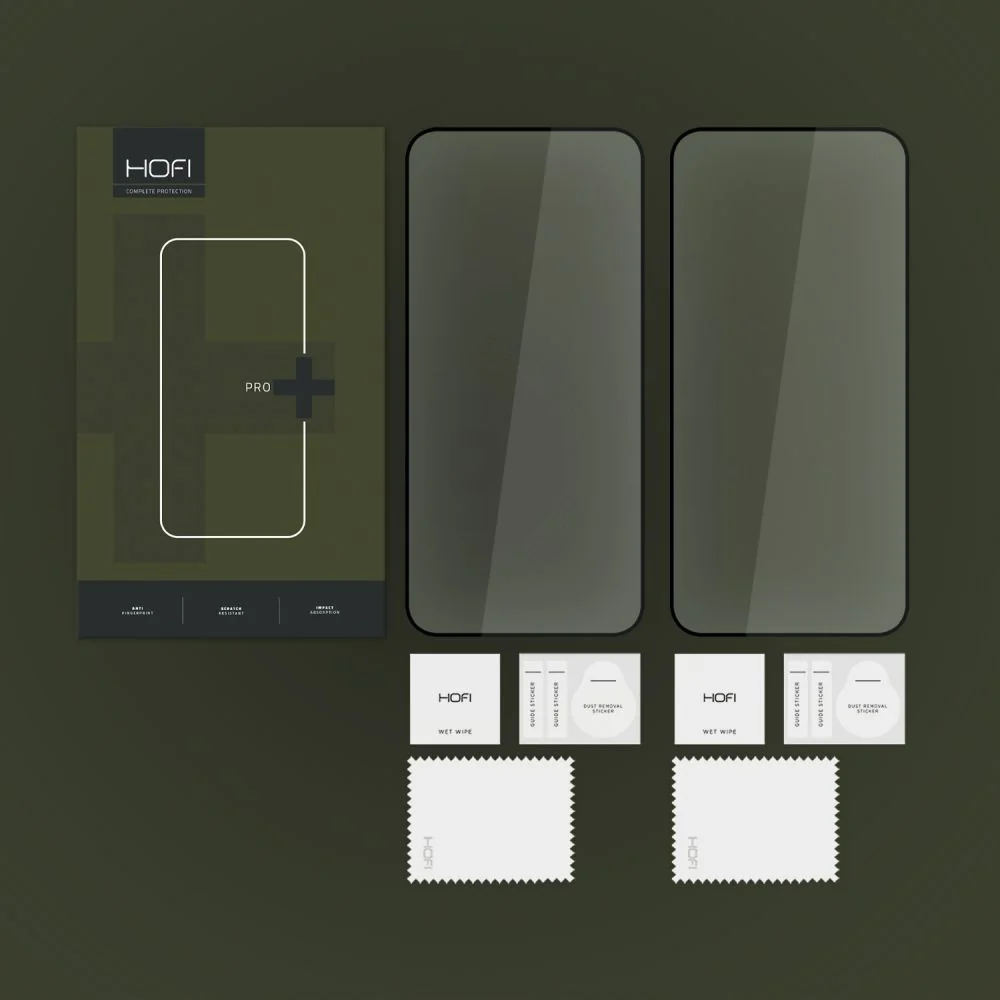 HOFI Glass Pro Full Screen 2x ochranné sklo na Samsung Galaxy A35 / A55 5G, čierne 5 5G, čierne