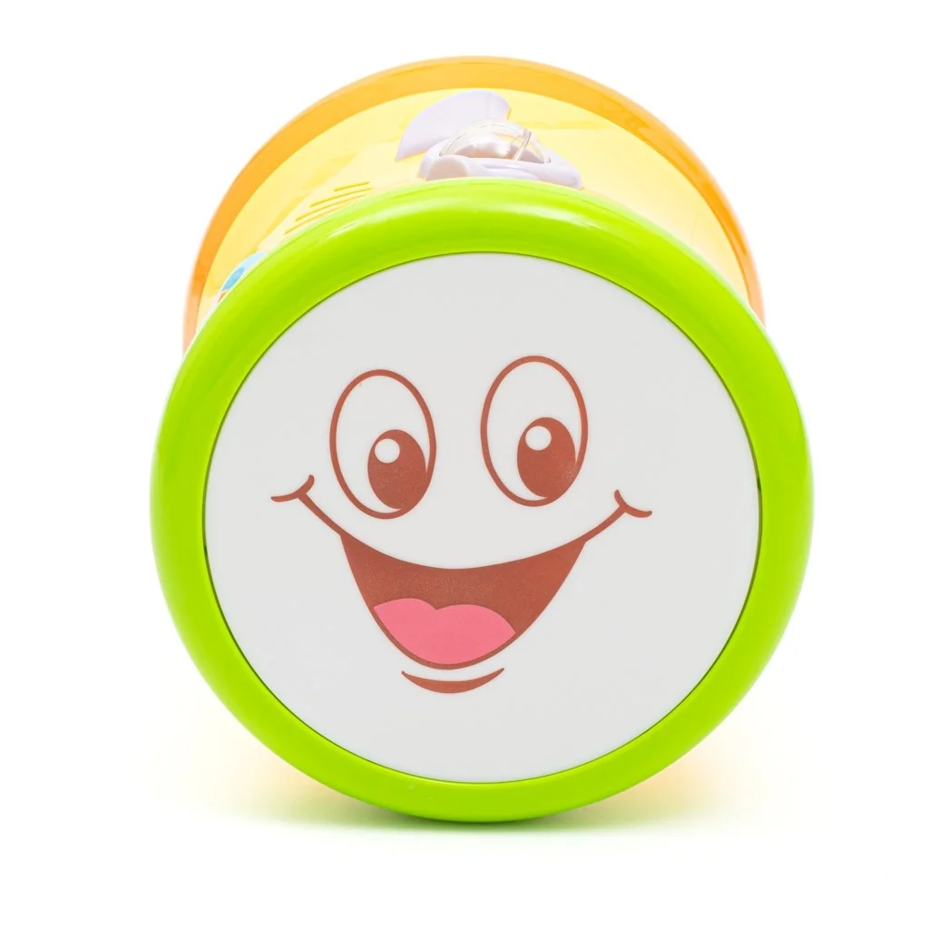 Obojstranný dynamický bubienok Baby Mix žltý , 20C53211