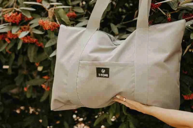 T-TOMI Shopper Bag Grey 1×1 ks, taška na kočík