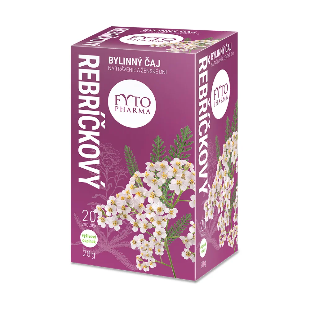 FYTO Rebríčkový čaj 20×1 g, bylinný čaj