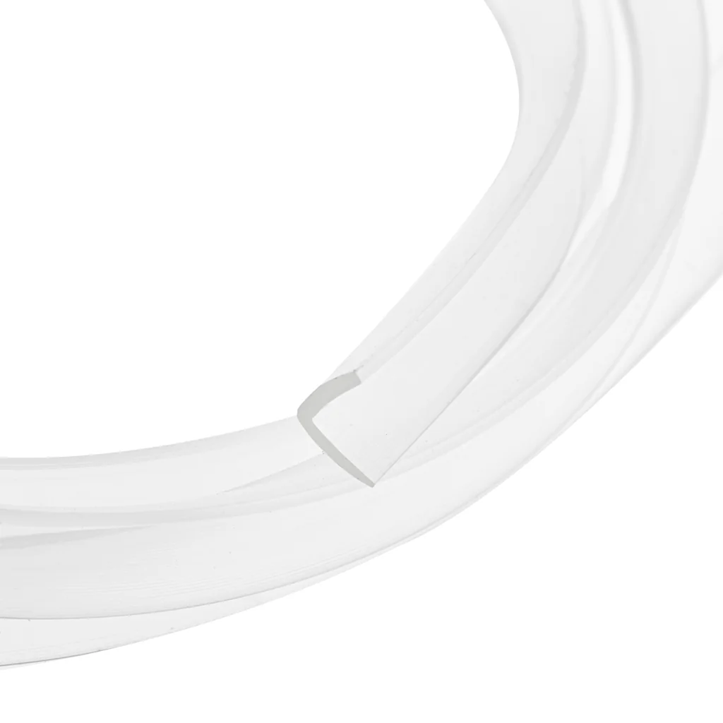 Silikónová ochranná páska na hrany a rohy transparentná 1 m × 1 cm