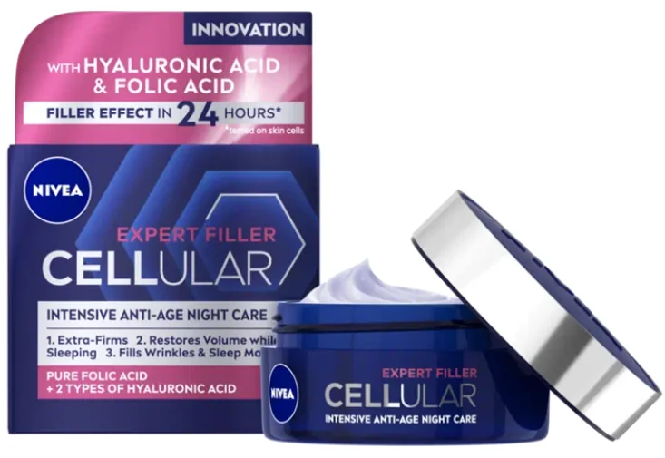 Nivea Cellular Expert Filler Nočný krém 50 ml