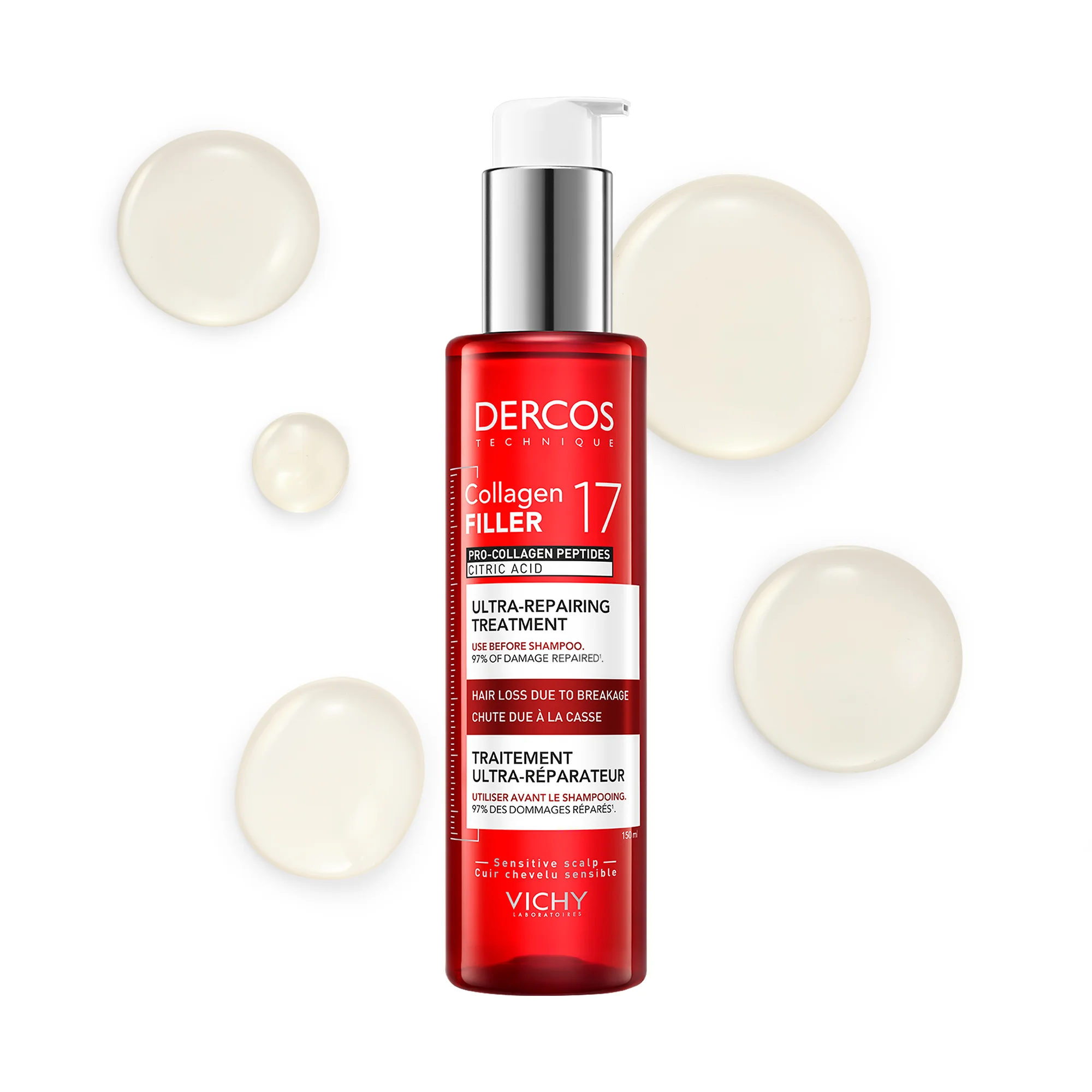 VICHY COLLAGEN 17 FILLER regeneračná kúra 150 ml