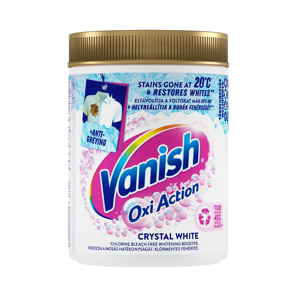 Vanish Oxi Action prášok na bielenie a odstránenie škvŕn 970 g