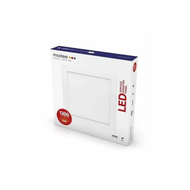 Modee LED Panel štvorec 18W 1300lm 225x225mm neutrálna biela (ML-LPS4000K18W)
