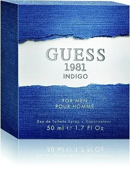 Guessguess 1981 Indigo Men Edt 50ml 1×50 ml, toaletná voda