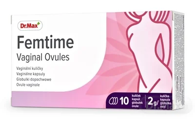 Dr. Max Femtime Vaginal Ovules 1×10 vaginálnych kapsúl