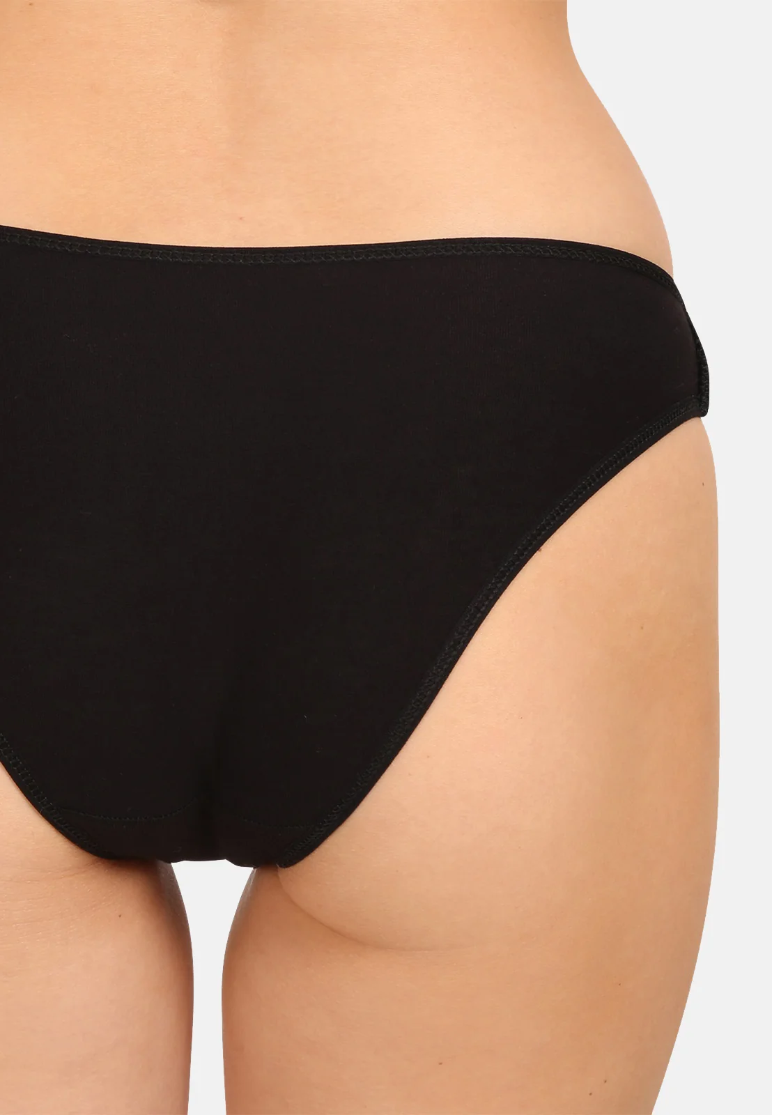 3PACK dámske nohavičky Nedeto čierne (3NK01) S