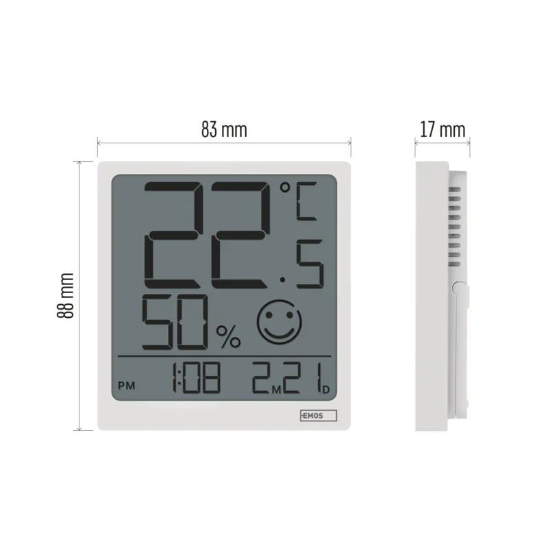 TEPLOMER S VLHKOMEROM E0522 1 ks