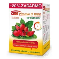 GS Vitamín C 1000 so šípkami