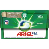 Ariel All-in-1 PODS Universal+ Gélové Kapsuly Na Pranie, 20Praní