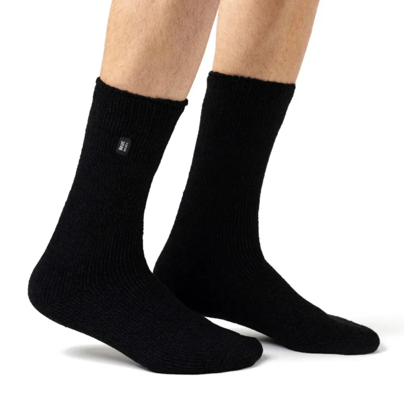 Pánske najteplejšie zimné termo ponožky Heat Holders ORIGINAL jednofarebné Džínsová