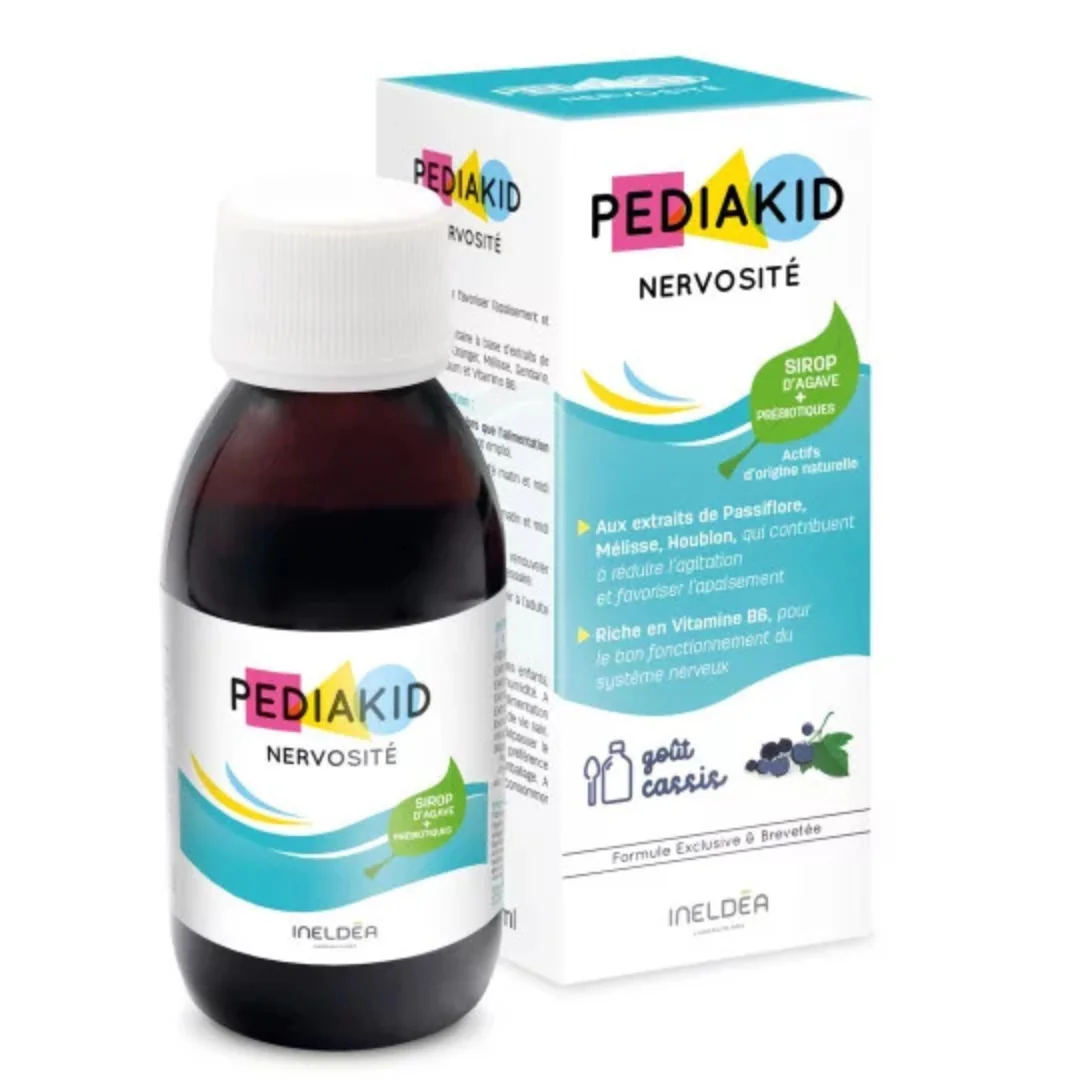 Pediakid Pokoj a pohoda – prírodný sirup pre deti príchuť čierna ríbezľa, 125 ml