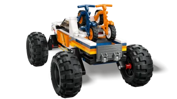 LEGO® City 60387 Dobrodružstvo s terénnym autom 4x4 1×1 ks, lego stavebnica
