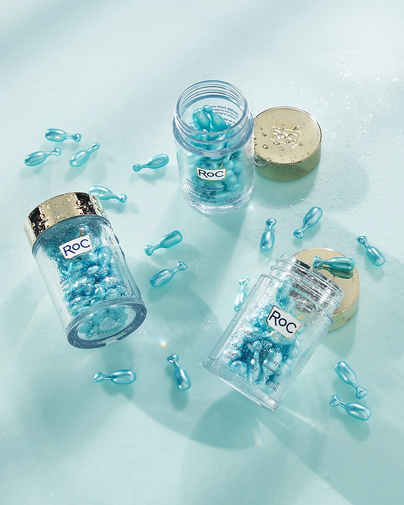 RoC Multi Correxion Hydrate + Plump hydratačné kapsuly, 30 ks 30 ks