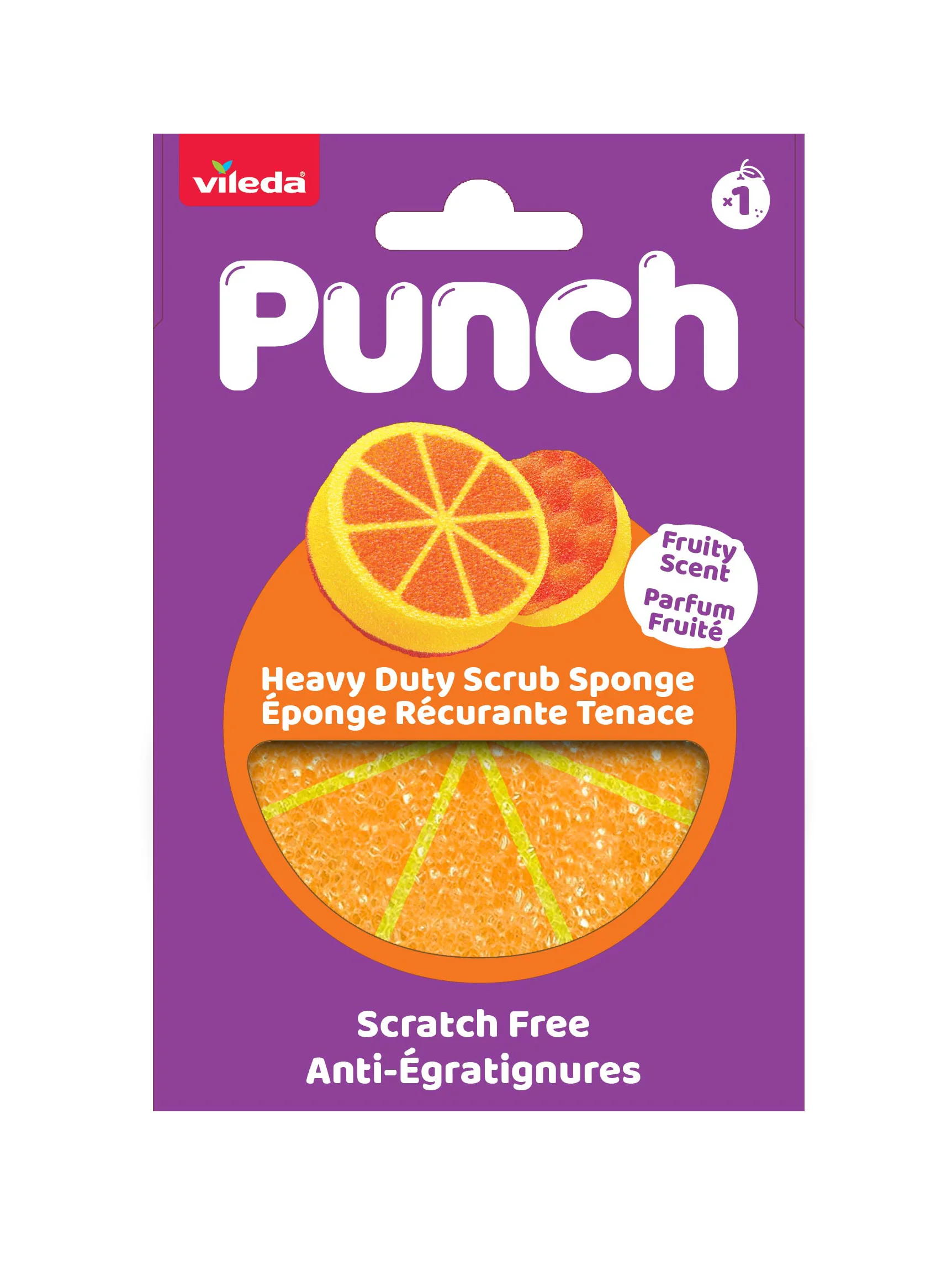 Vileda Punch orange hubka 1 ks