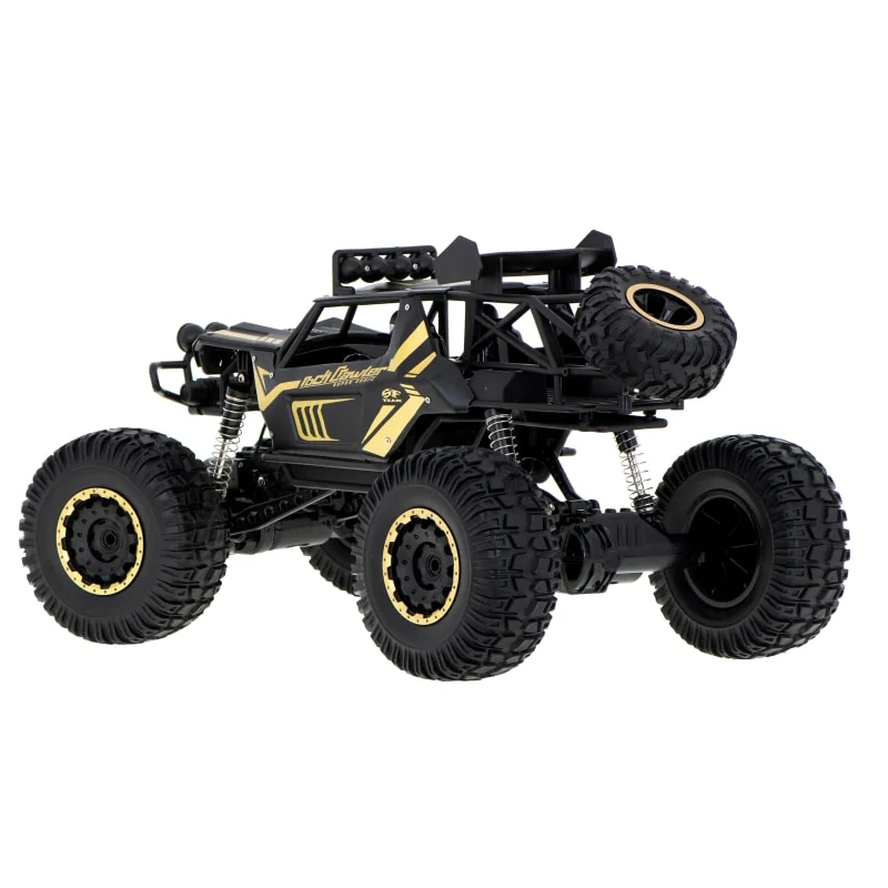 RC ROCK CRAWLER 1:8 – 4×4, LED svetlá, 51 cm, čierny