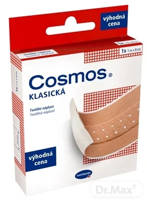 COSMOS KLASICKÁ Textilná náplasť 1×1 ks, nedelená náplasť