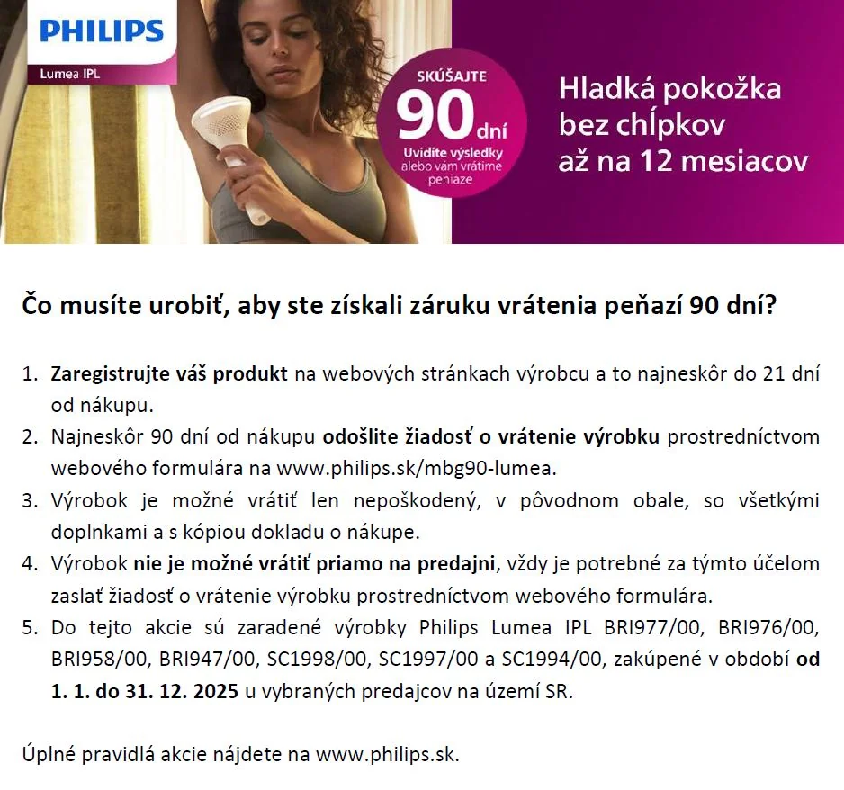 Philips Lumea IPL 8000 BRI940/00 SenseIQ 1x1 ks, IPL epilátor