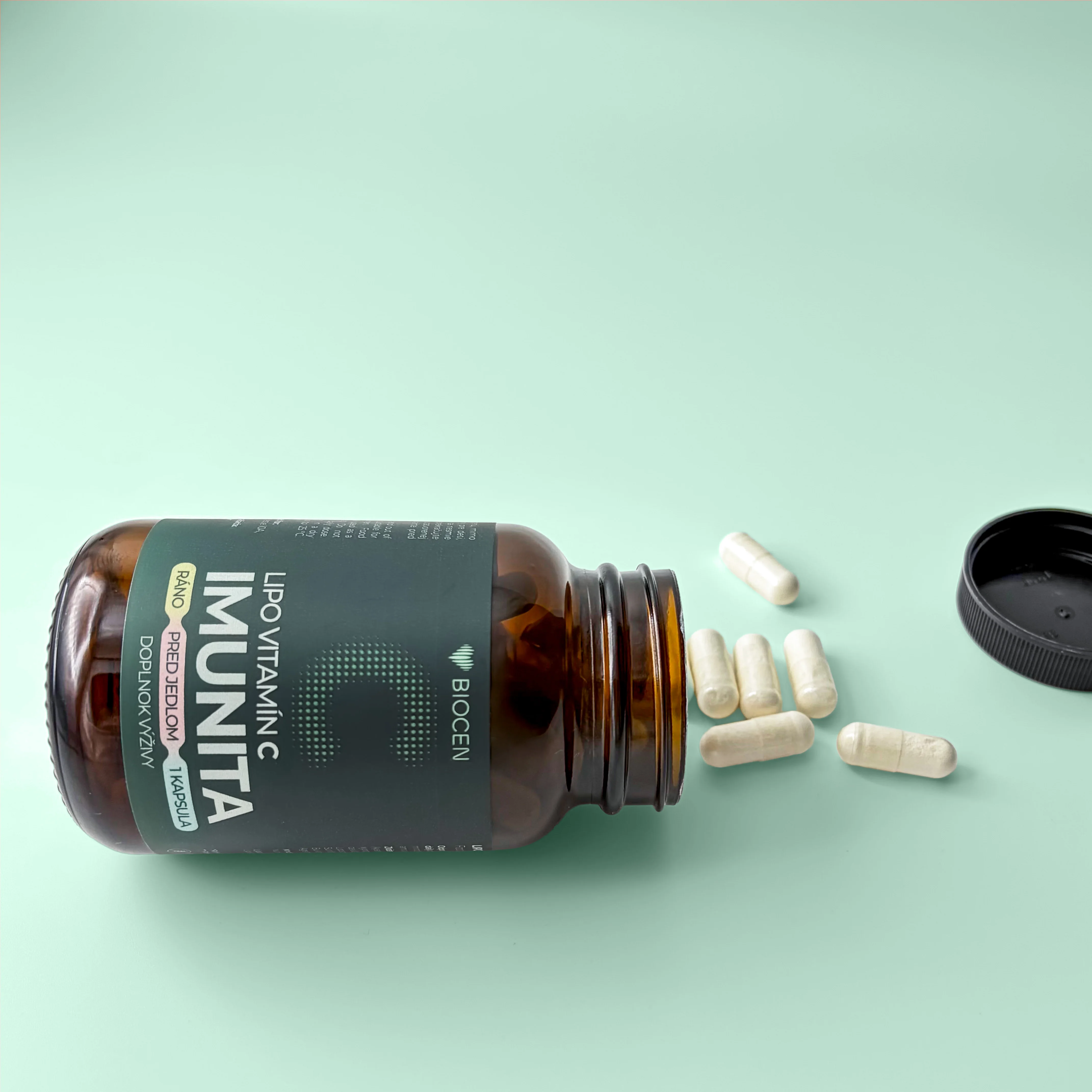Biocen Lipozomálny Vitamín C 500 mg 60 kapsúl