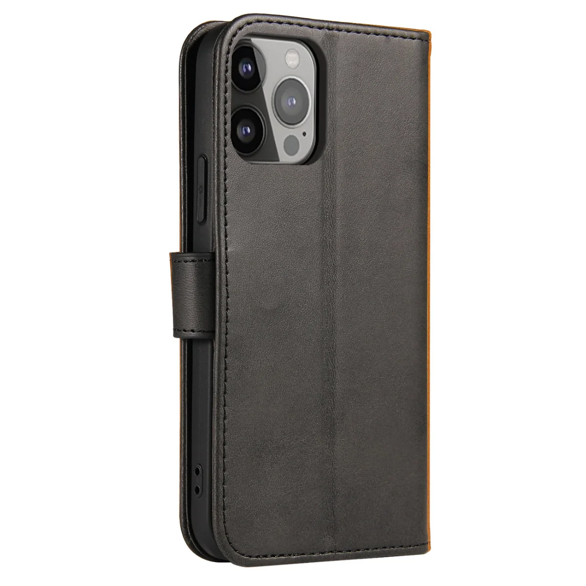 MG Magnet knižkové puzdro na iPhone 15, čierne
