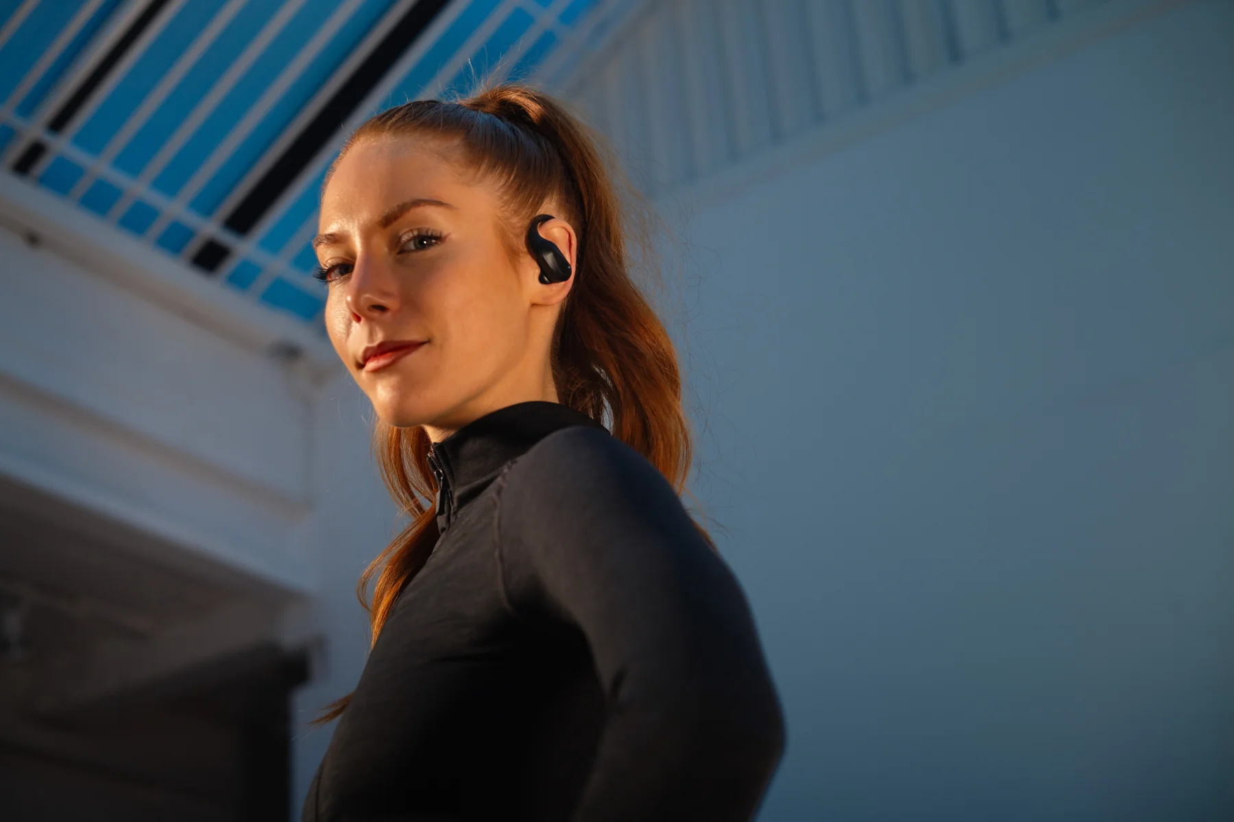 BOOMPODS sportpods OCEAN bezdrôtové slúchadlá čierne