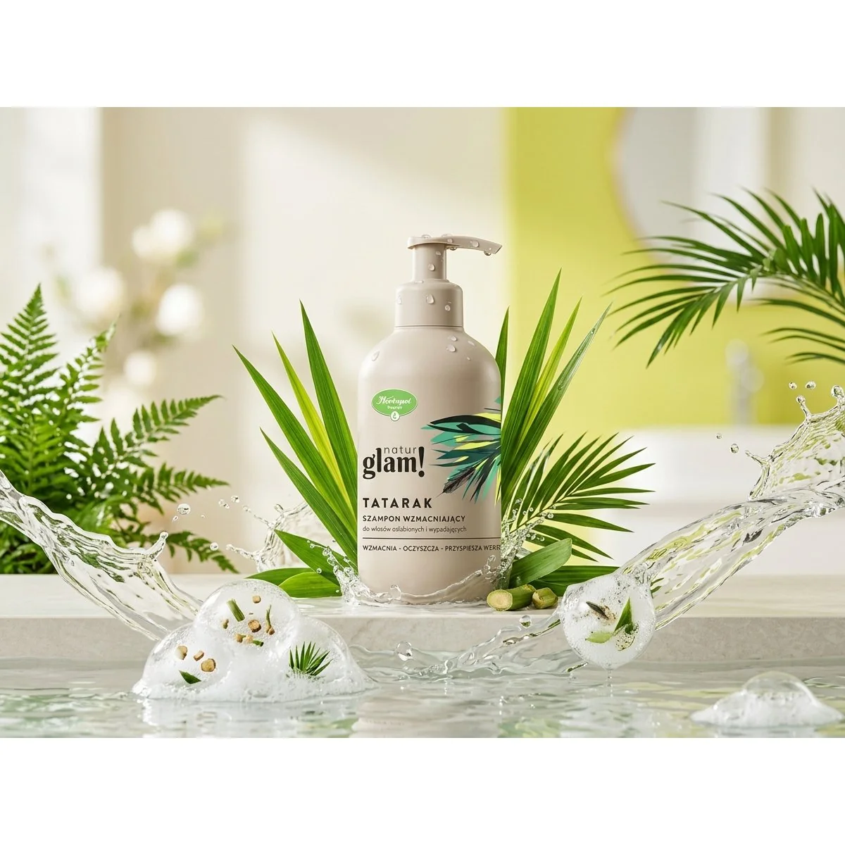 NaturGlam Puškvorcový šampón na vlasy 300 ml sklon k vypadávaniu