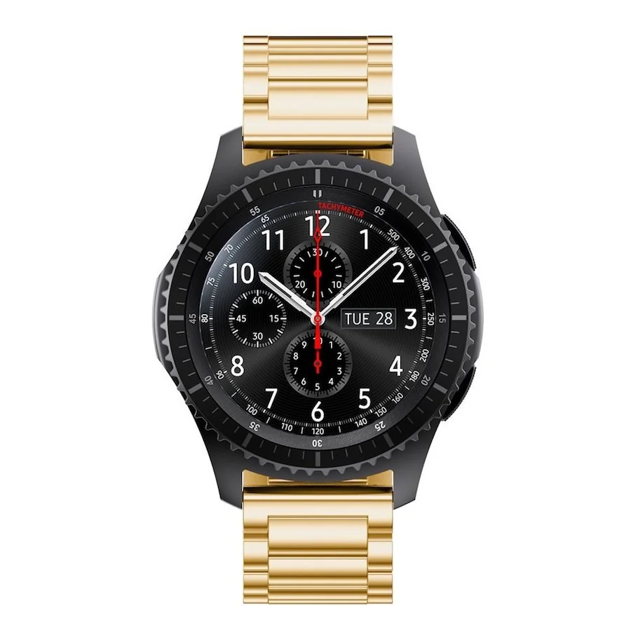 BStrap Stainless Steel remienok na Samsung Gear S3 gold