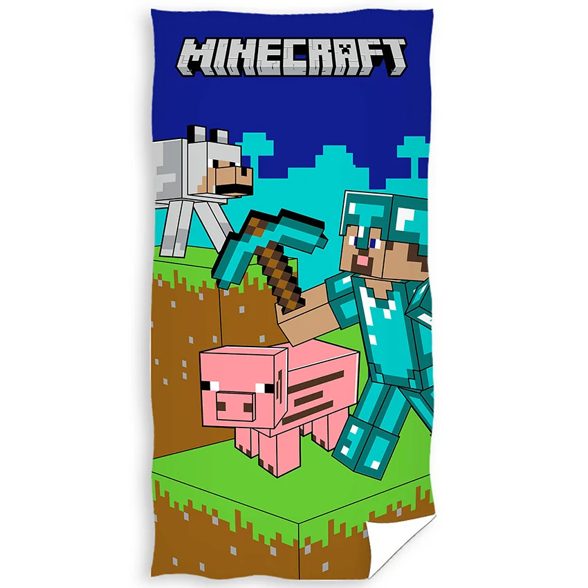 Detská osuška Minecraft Objav svoj svet