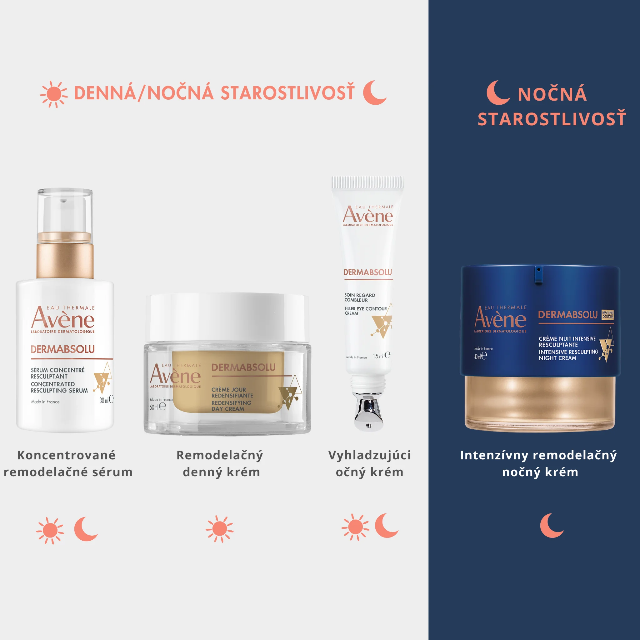 Avène DermAbsolu Remodelačný denný krém 50 ml