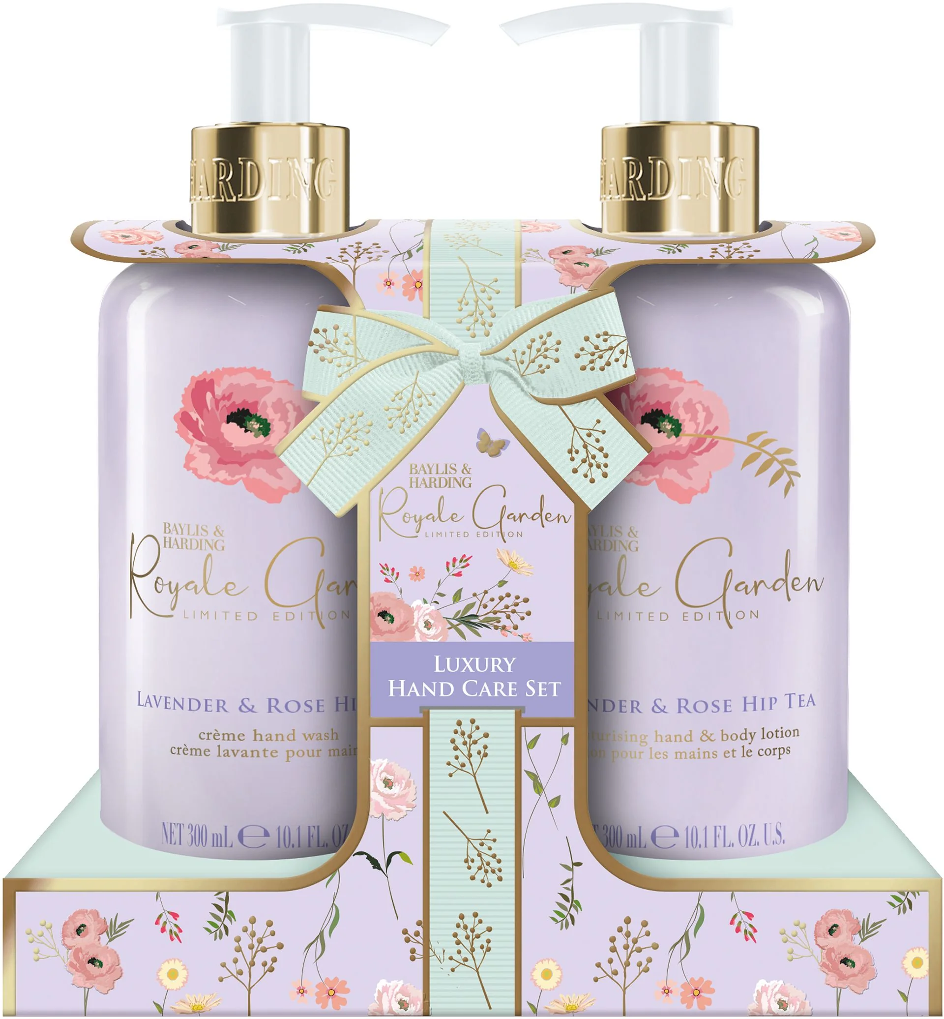 Baylis and Harding Sada starostlivosti Levanduľa&Šípkový čajm 2 ks