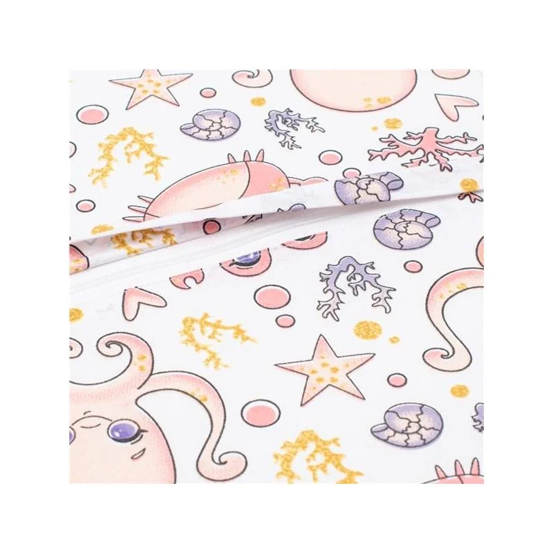Detský podsedák na stoličku New Baby BASIC Chobotnice pink ,