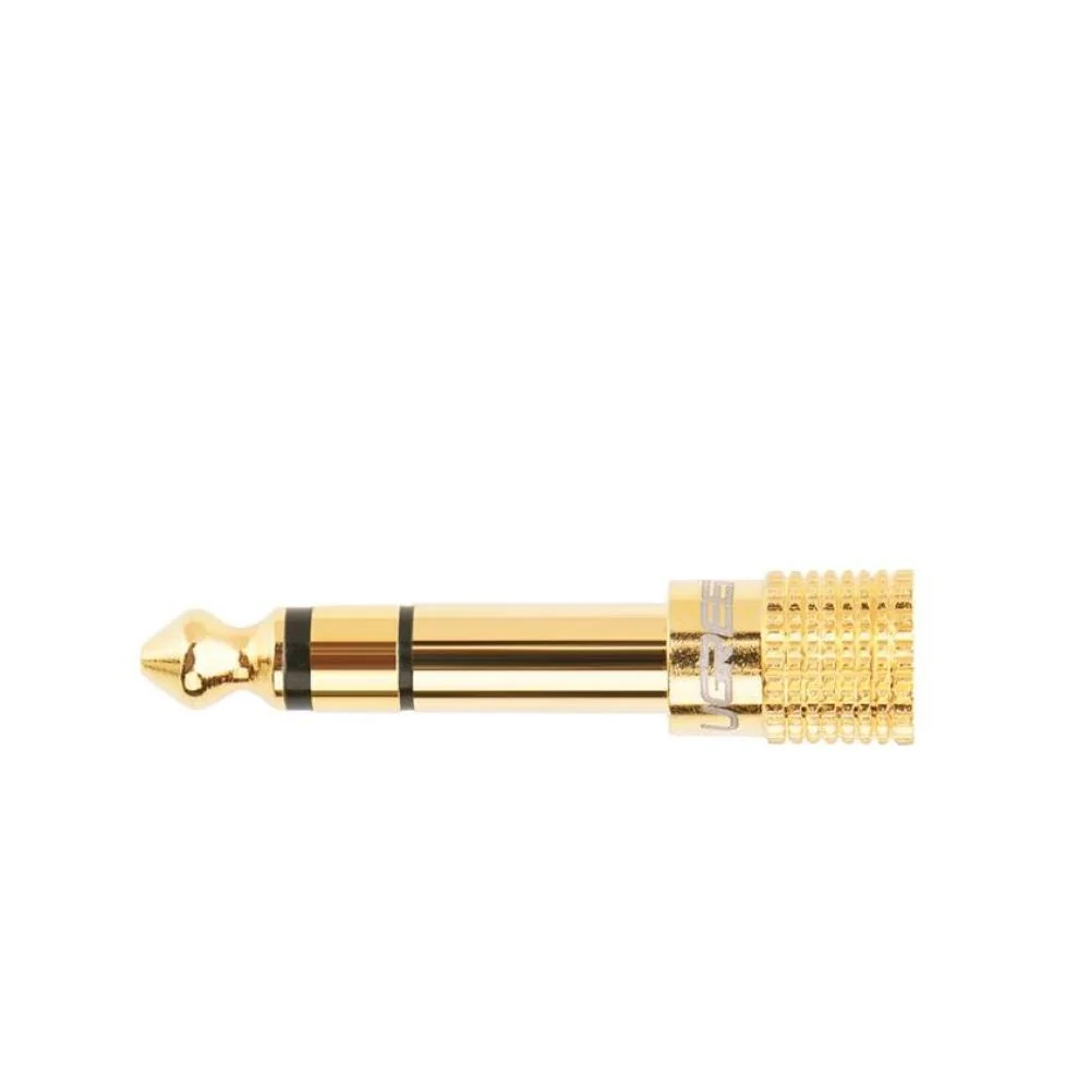 Adaptér / redukcia 3,5 mm na 6,3 mm - Zlatá