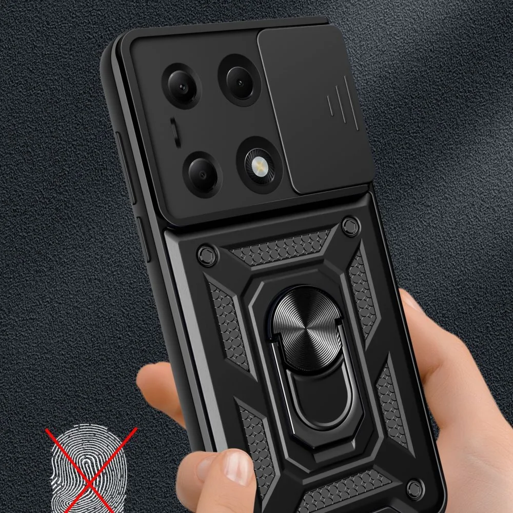 Tech-Protect Camshield kryt na Xiaomi Redmi Note 13 Pro 5G / Poco X6 5G čierny