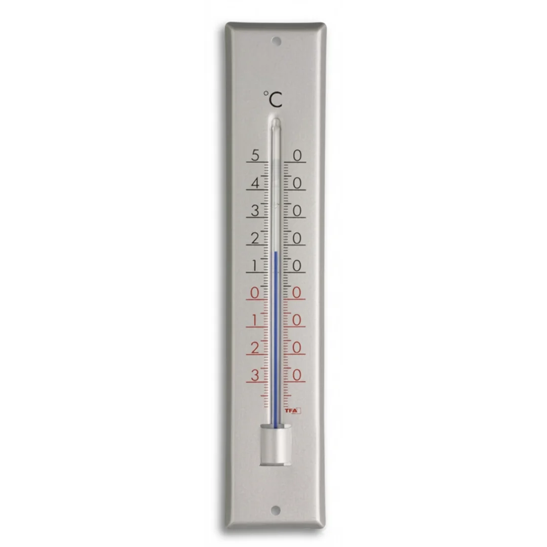 TFA 12.2041.54 teplomer exteriérovo - interiérový kovový METALL