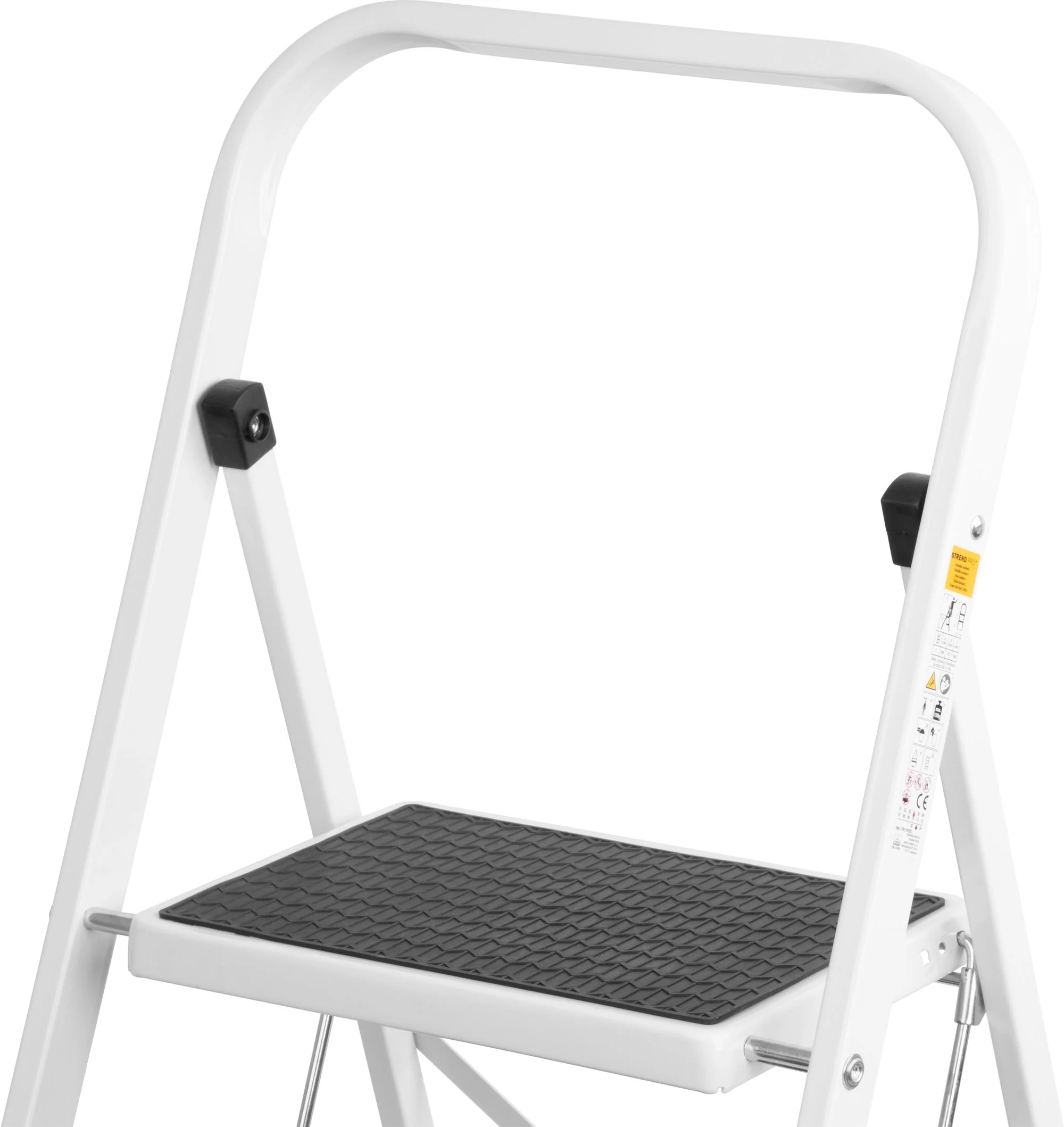 Strend Pro schodíky LFD110, 1 ks 3 stupienky, oceľové, EN14183, nosnosť 150 kg