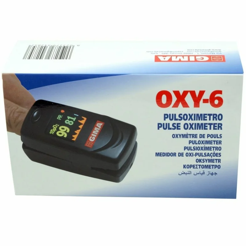 GIMA OXY-6 prstový pulzný oximeter so stabilizáciou pohybu 
