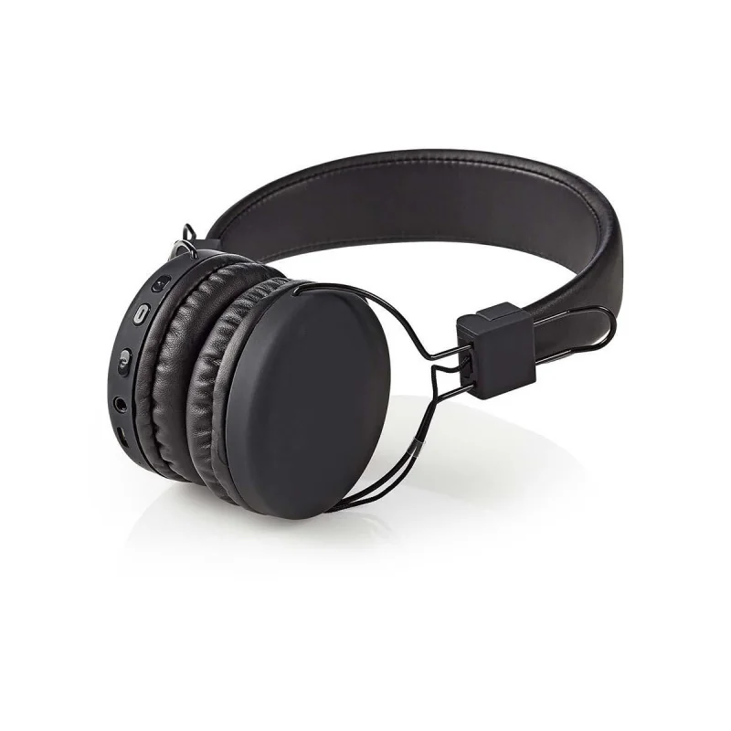 Slúchadlá BLUETOOTH na uši NEDIS ON-EAR červené 