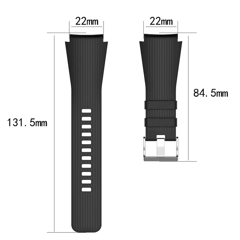 BStrap Silicone Davis remienok na Garmin Vivoactive 4 white