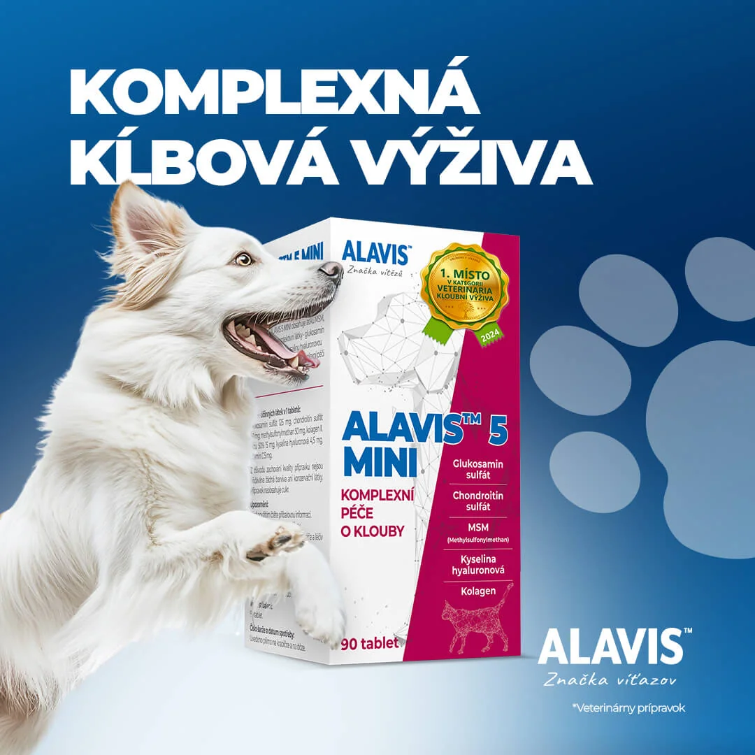 ALAVIS 5 MINI 1×90 tbl, veterinárny prípravok