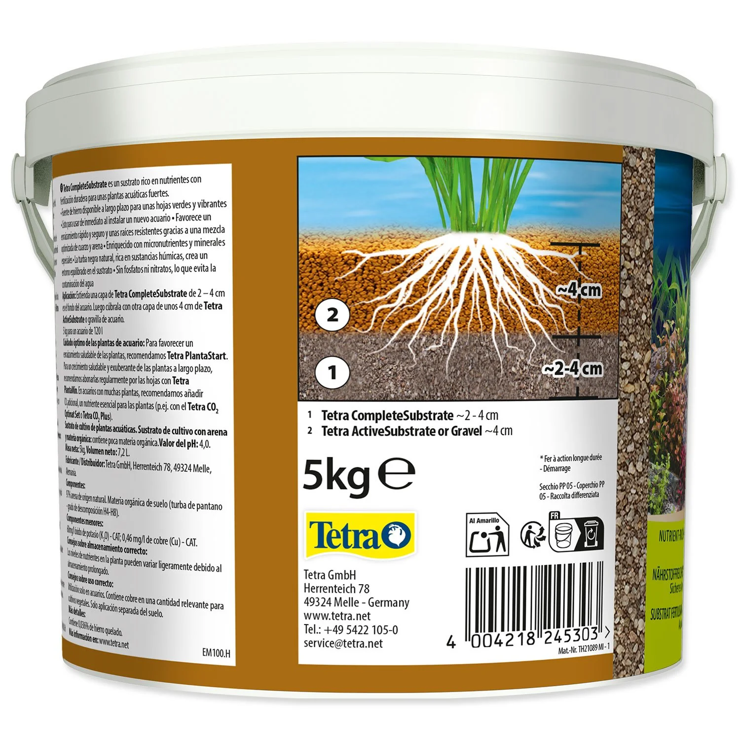 Substrát Tetra Plant Complete 5kg