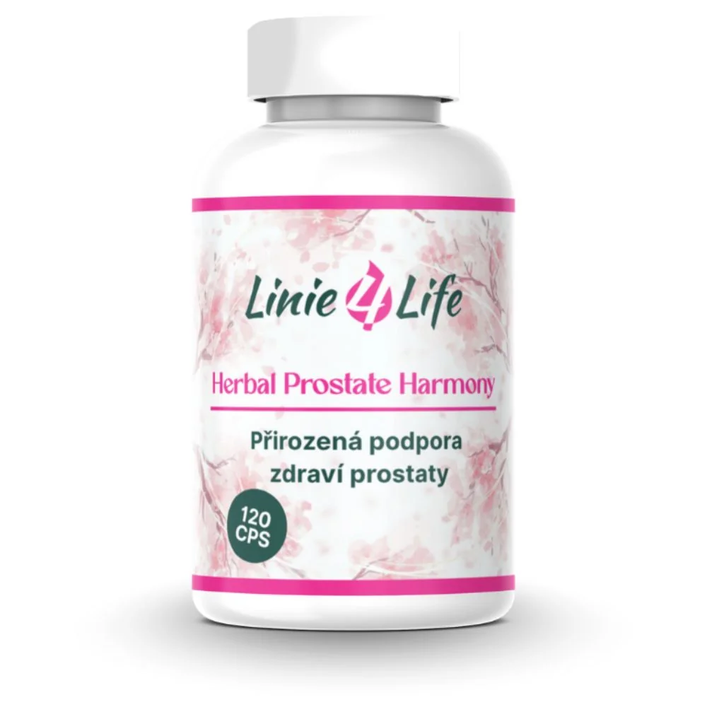 Linie4Life HERBAL PROSTATE HARMONY 120 kapsúl Podpora prostaty, bez plnidiel
