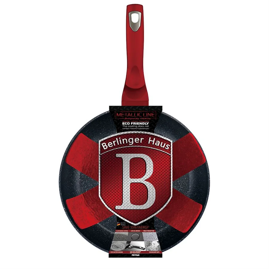 Panvica Berlingerhaus BH-1252N 24cm Metallic Burgundy Edition