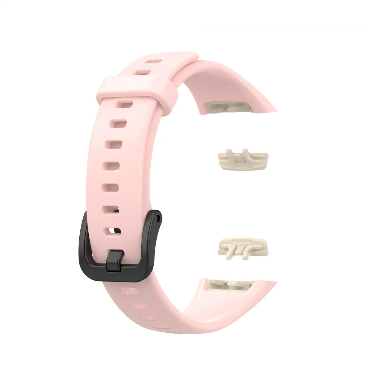 BStrap Silicone remienok na Honor Band 6 / Huawei Band 6 sand pink
