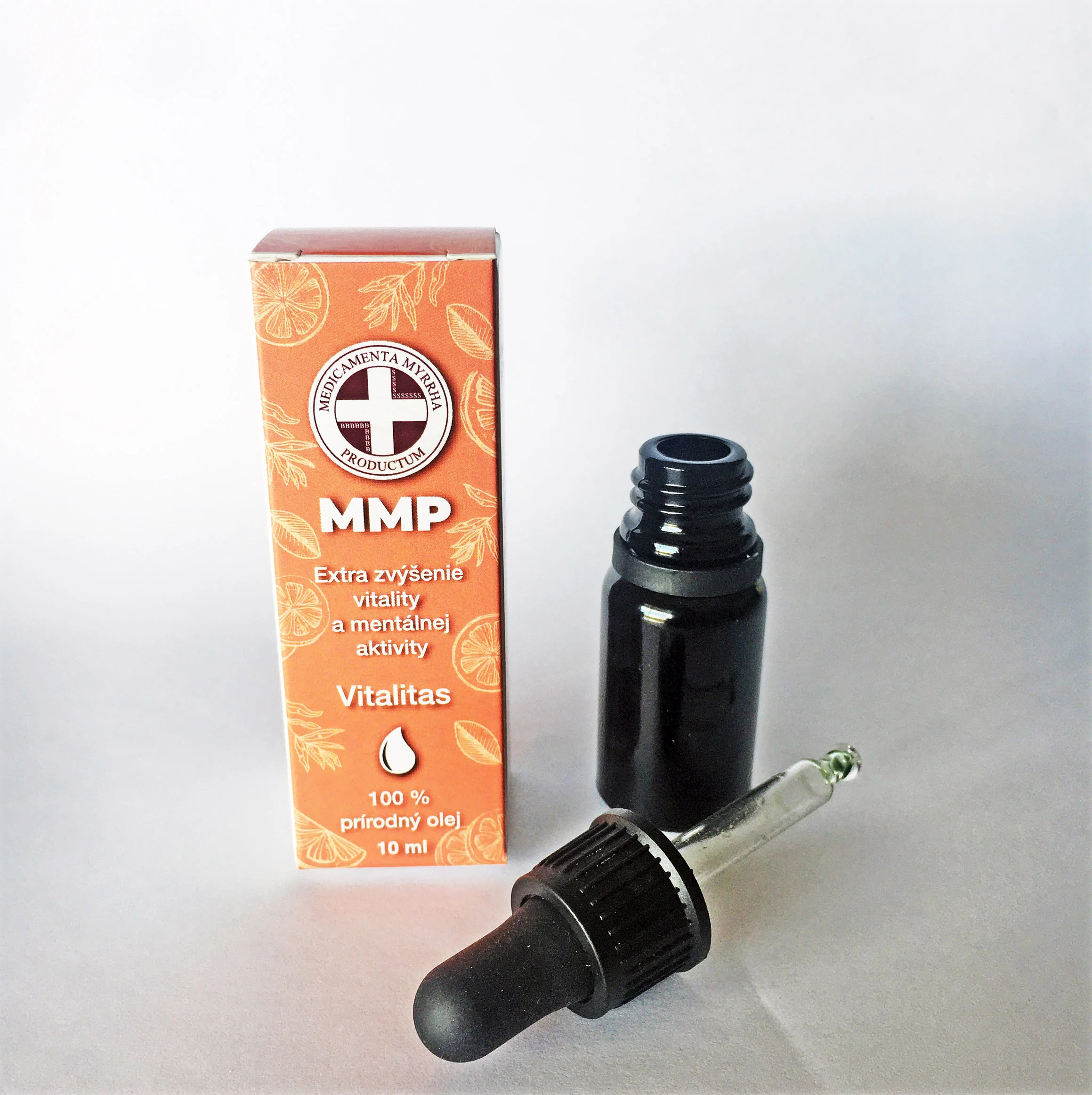 MMP olej Vitalitas - extra zvýšenie vitality a mentálnej aktivity 1×10 ml, BIO olej