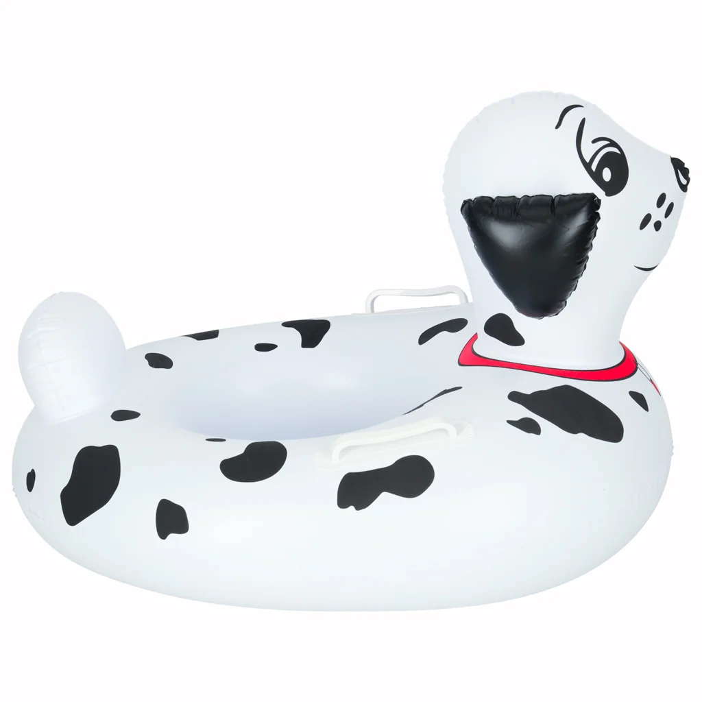Nafukovací kruh pre dojčatá, nafukovací pontón so sedadlom, dalmatín max 15 kg 1-3 roky
