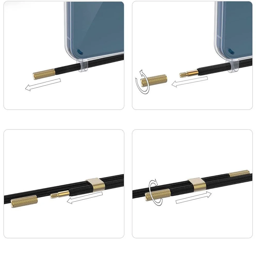 Tech-Protect FlexAir Chain MagSafe kryt na iPhone 15, čierny/béžový