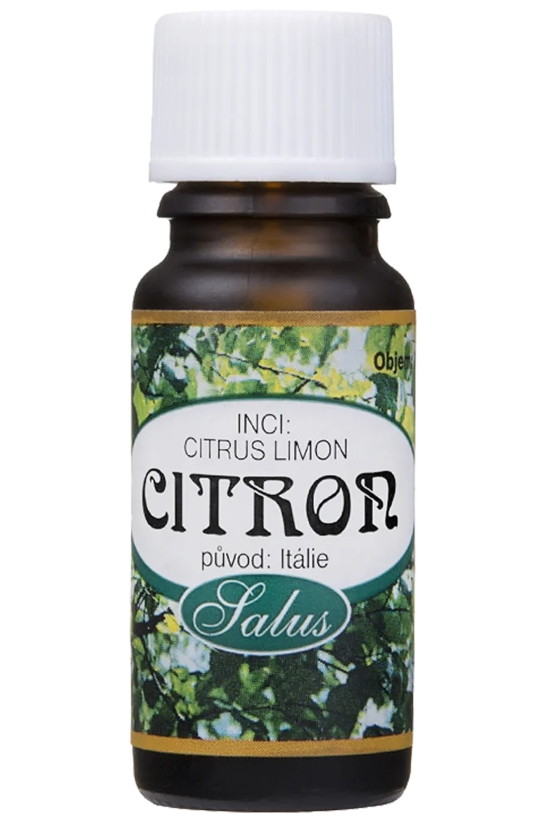 SALOOS Éterický olej 100% prírodný CITRON 1×10 ml, éterický olej