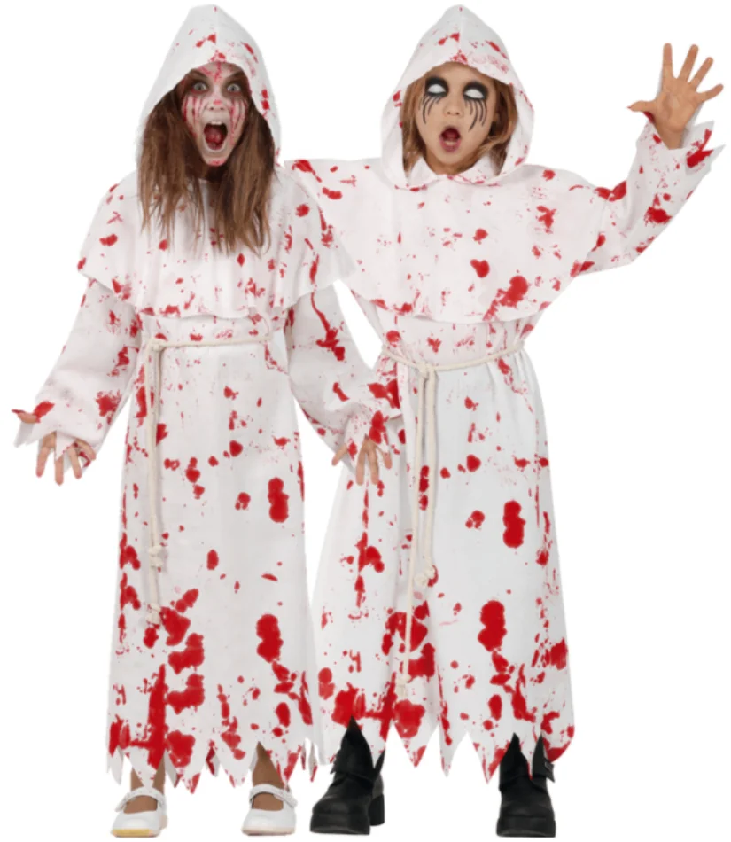 Kostým Zombie mníška/mních 10-12 rokov